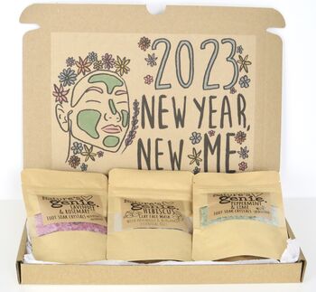 New Year, New Me Shower Friendly Pamper Gift, 2 of 6