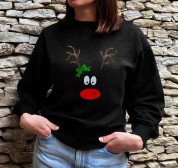 Christmas Reindeer Jumper, 2 of 10