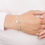 Personalised Initial Pastille Bracelet, thumbnail 3 of 7