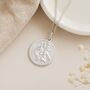 Personalised Sterling Silver St Christopher Necklace, thumbnail 5 of 11