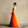 Tulle Rainbow Wedding Skirt, thumbnail 5 of 11