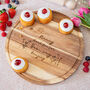 Personalised Cake Plate With Dome Lid, thumbnail 2 of 6