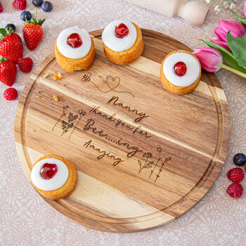 Personalised Cake Plate With Dome Lid, 2 of 6