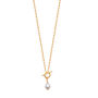 18k Gold Vermeil Plated Pearl Necklace, thumbnail 6 of 7