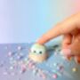 Cute Dumpling Fidget Clicker Keychain, thumbnail 2 of 5