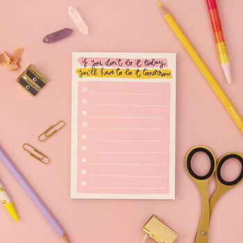 A6 Notepad Do It Today To Do List / Daily Planner, 2 of 4