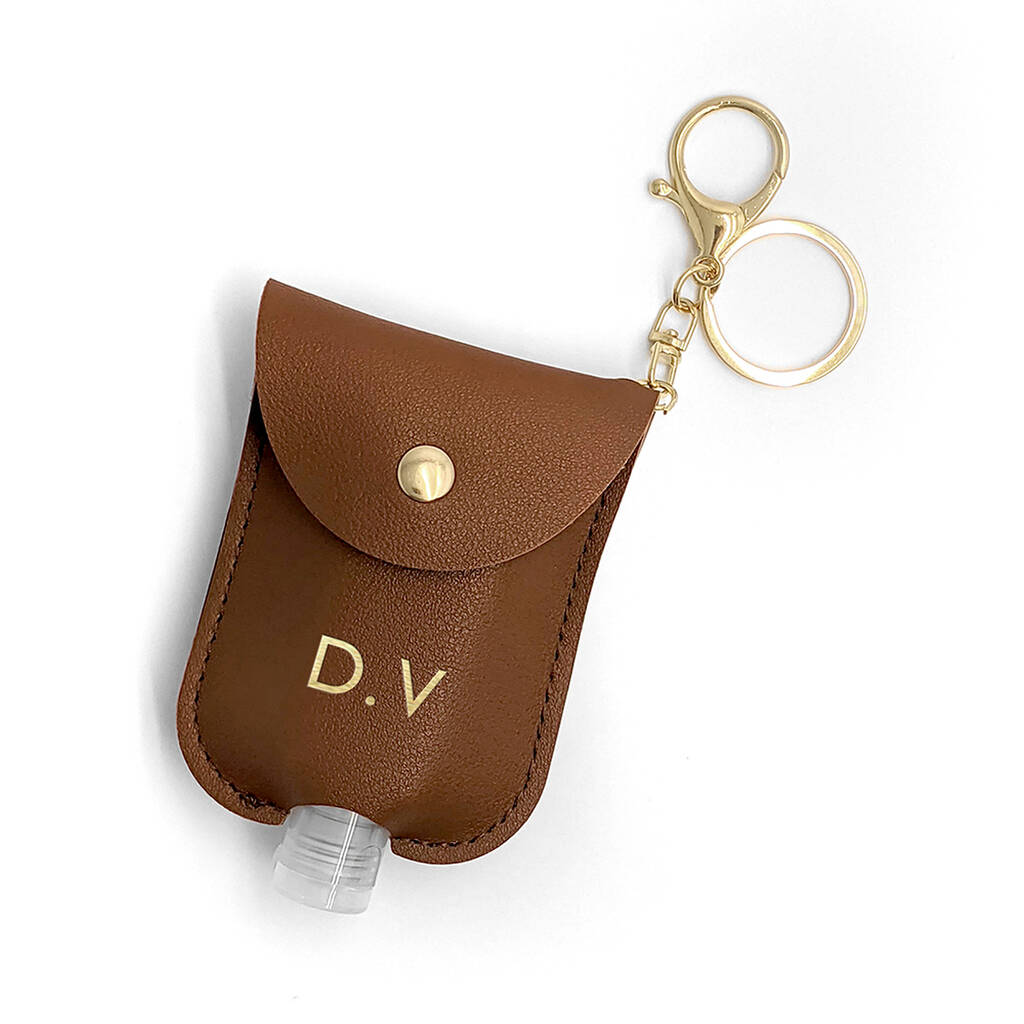 Personalised Hand Sanitizer Key Ring Gift By Bella Personalised Gifts