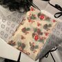 Bows And Pinecones Scarf In Personalised Gift Box, thumbnail 2 of 10