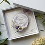 Personalised Wedding Card With 3D Flowers And Butterfly, thumbnail 4 of 7