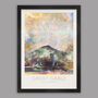 Great Gable From Wastwater Lake District Poster Print, thumbnail 2 of 4