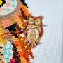 Mandala Owl Needle Minder, thumbnail 2 of 5