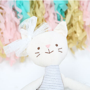 Personalised Cat Ballet Dancer Soft Toy, 3 of 3