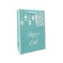 Eid Gift Bags Teal And Iridescent A5 Three Pack, thumbnail 1 of 2