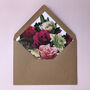 Retro Roses Wedding Stationery // Floral Wedding Invite, thumbnail 8 of 9