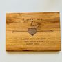 A Great Big Hug Personalised Cutting Serving Board, thumbnail 3 of 6