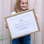Personalised 'Busy Bees' Teacher’s Print, thumbnail 3 of 6