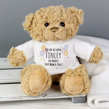 Personalised Litte One Teddy Bear, 4 of 4