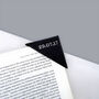 Handmade Personalised Leather Page Corner Bookmark, thumbnail 2 of 6