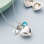 Personalised Silver Heart Locket Necklace, thumbnail 2 of 11
