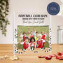 Personalised Football Team Photo Acrylic Block Gift, thumbnail 1 of 2