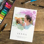 Vibrant Watercolour Style Funeral Order Of Service, thumbnail 1 of 12