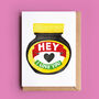 Marmite Love Valentine Or Anniversary Card, thumbnail 1 of 2