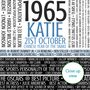 Personalised 60th Birthday Print Gift Year Facts 1964 1965, thumbnail 7 of 12