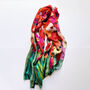 Abstract Colourful Poppy Scarf Gift For Women Birthday Gift For Friend, thumbnail 4 of 8