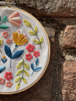 Citrus Blooms Embroidery Kit, 6 of 6