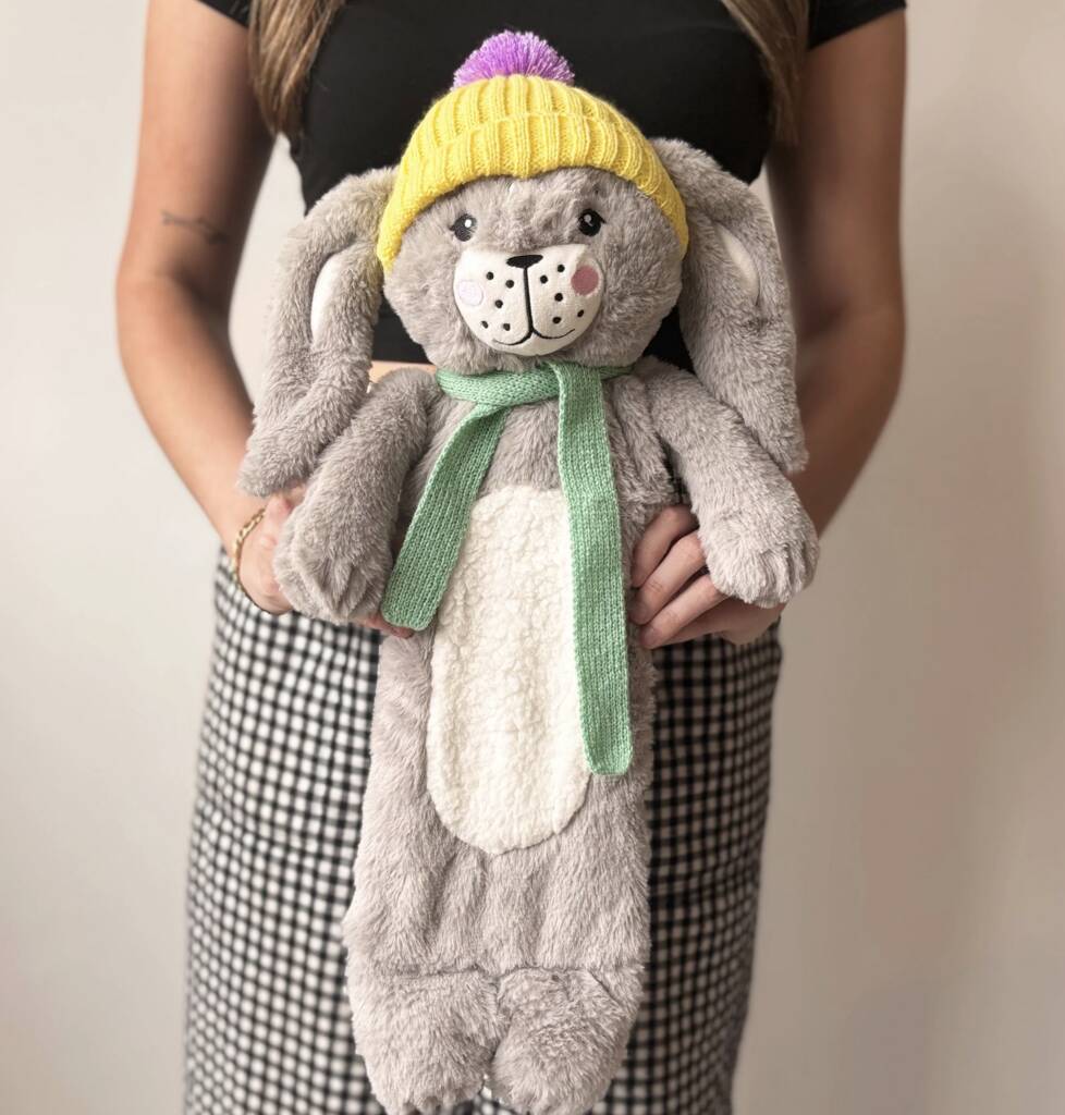 Rabbit Hot Water Bottle, 1 of 4