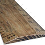 Original Oak Finished Wood Height Chart Ruler, thumbnail 5 of 6