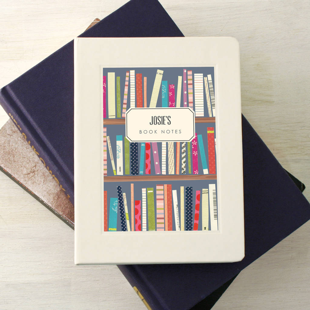 Personalised Books Notebook, 1 of 5