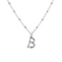 Silver Or Gold Plated Vermeil Letter Necklace, thumbnail 2 of 5