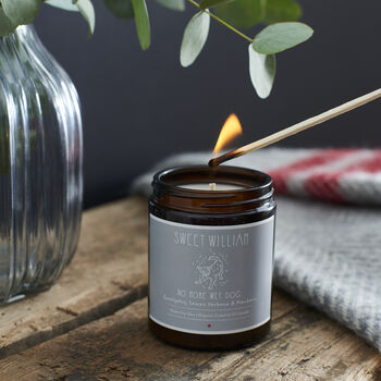 'No more wet dog' Organic Soy Wax Candle, 6 of 7