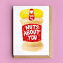 Peanut Butter Jar Valentine Or Anniversary Card, thumbnail 1 of 2