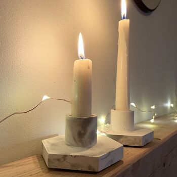 Concrete Candlestick Holder, 2 of 8