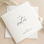 Luxury Wedding Day Card For Sister With Wax Seal, thumbnail 7 of 8