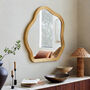 70x80 Cm Wall Mirror Vintage Gold Accent Mirror, thumbnail 2 of 11