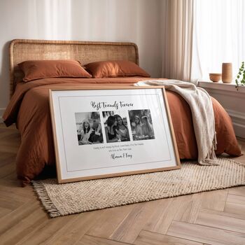Personalised Forever Friends Photo Collage Print, 3 of 4