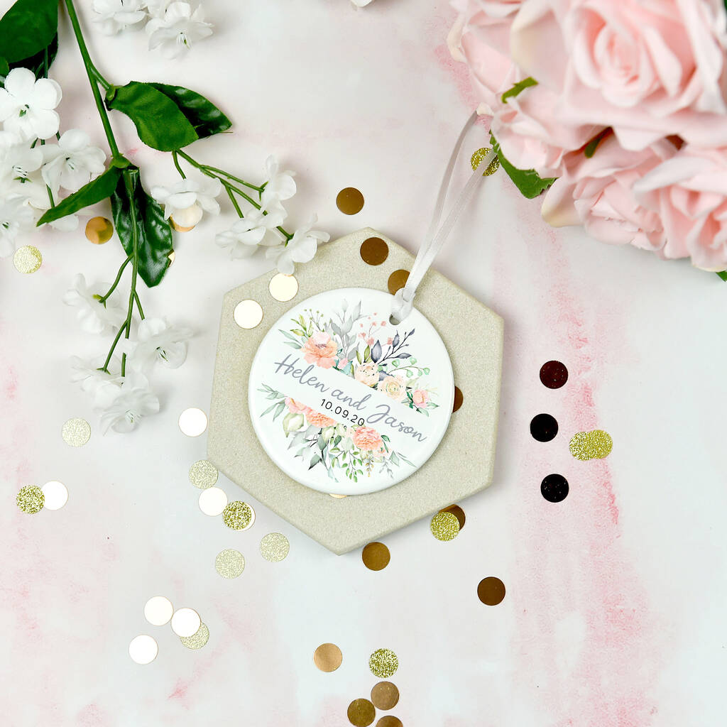 Personalised Wedding Ceramic Gift By GigglyFox