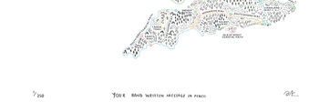 Personalised The UK And Ireland Walking Map Two, 6 of 6