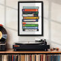 Favourite Music Gift: Retro Handwritten Cassettes, Mixtape Print, thumbnail 5 of 8