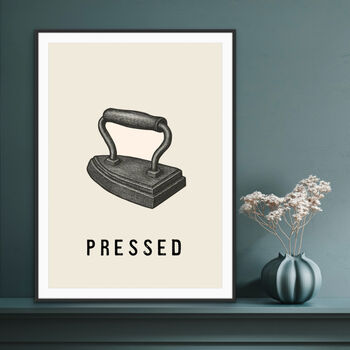 Pressed Laundry Room Print, 3 of 4