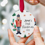 Personalised Baby First Christmas Bauble 2025, thumbnail 6 of 7