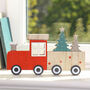 Wooden Christmas Train Decoration, thumbnail 1 of 8