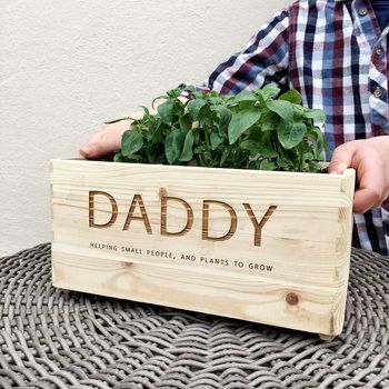 Personalised Indoor Planter Box, 2 of 3