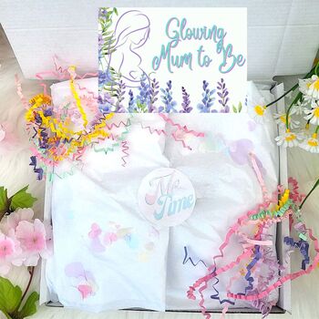 Glowing Mum To Be Spa Gift Box, Pregnancy Care Package, 4 of 5