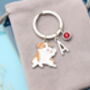 Personalised Bulldog Keyring, thumbnail 10 of 12