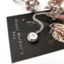 Personalised Initial Macaroon Necklace, thumbnail 7 of 12