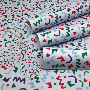Charity Christmas Gift Wrap Design Pack Of Three, 5 of 8